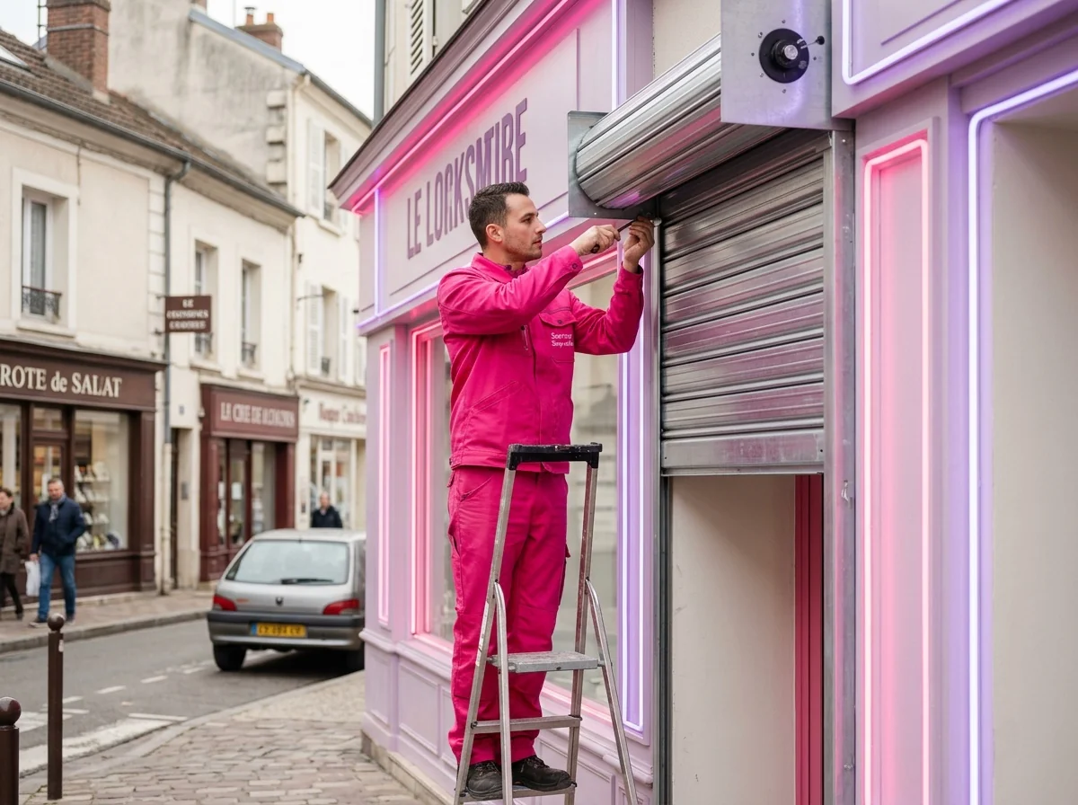 Rideau métallique commerce à Sucy-en-Brie